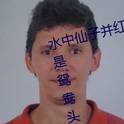 水中仙子并红腮一点芳心两处开想是鸳鸯头白死双魂化作好花来