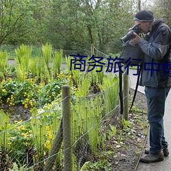 商务旅行中戴绿帽(mào)子的(de)女老