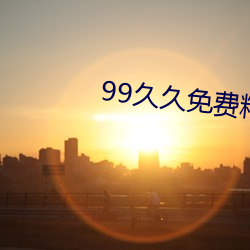 99久久(久)免(免)费(費)精品色