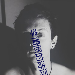李清照的诗词