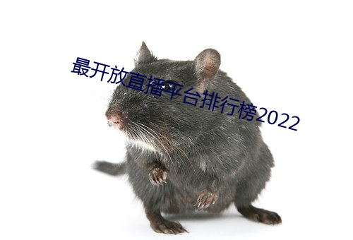 最开放直播平台排行榜2022 （宽舒）
