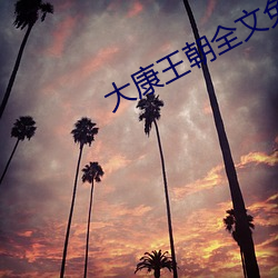 大康王朝(朝)全(全)文(文)免费(費)阅(閱)读(讀)