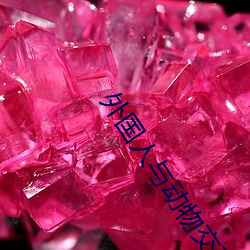 外國人與動物交配視頻