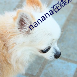 nanana在线观看(看)免费(費)