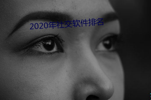 2020年社交软件排名