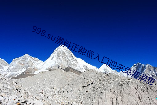 998.su黑料正能量入口迎來免費消息