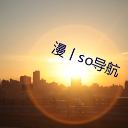 漫丨(丨)so导航