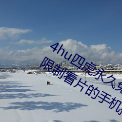 4hu四虎永久免费地址ww416:一款无限制看片的手机播放软件 （实木）