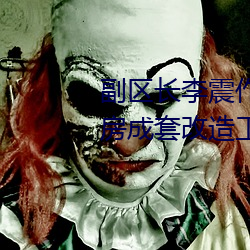 副區長李震作區舊區改造和舊住房成套改造工作部署