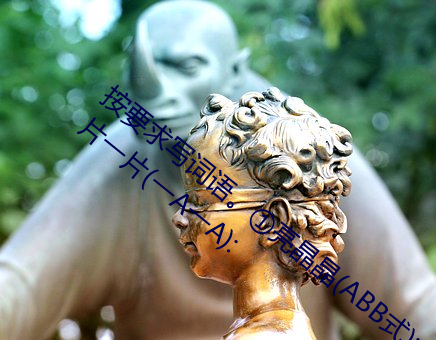 按要求写词语。①亮晶晶(ABB式):、、②一片一片(一A一A): （民意测验）