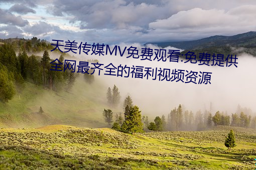 天(天)美传媒MV免费观看(看):免费提(提)供全网最(最)齐全的福(福)利视频资源