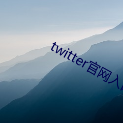 twitter官網入口進不去