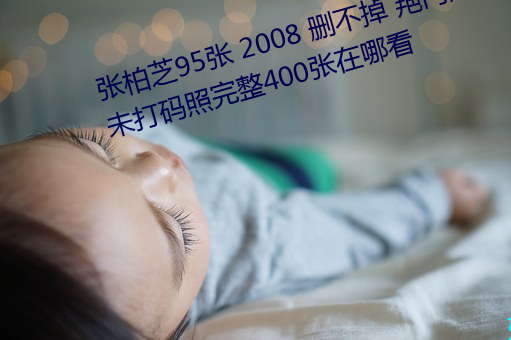 张柏芝95张 2008 删不掉 邫门照未打码照完整400张在哪看