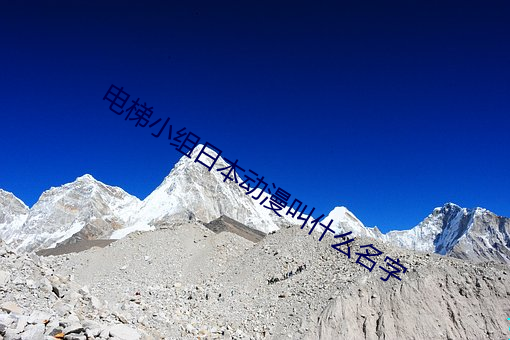 电梯小组日本动漫叫什么名字 （排难解纷）