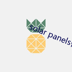 solar panels什么意思