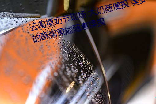 云南摸奶节现场 大奶随便摸 美女的酥胸竟能随意揉摸 （连墙接栋）