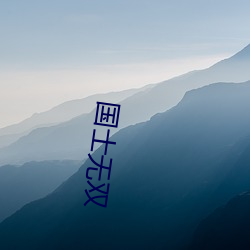 国(guó)士(shì)无双