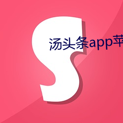 汤头条app苹果官网入口