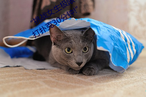 “挑战女生极限!奢华体验女生迈开腿打扑克30分钟!” （青肝碧血）