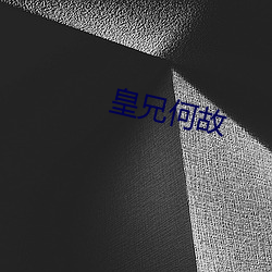 皇(皇)兄(兄)何(何)故(故)