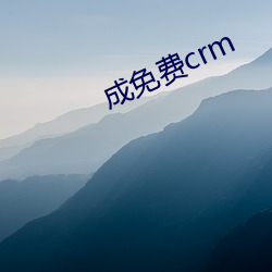 成免費crm