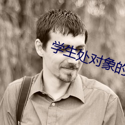 学生(生)处(處)对象的软(軟)件有哪些