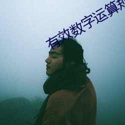 有效数字运算规则 （嘉靖）