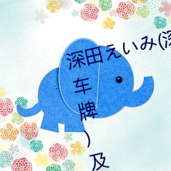 深田えいみ(深田咏美)经典作品(附车牌)及封面合集