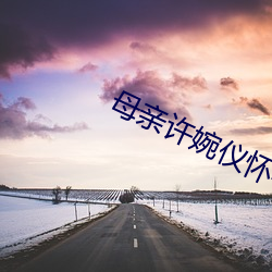 母亲许婉仪怀孕