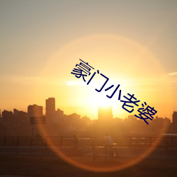豪(豪)门小老婆(婆)