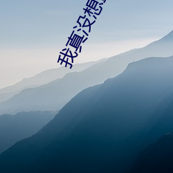 我真没(沒)想重生(生)