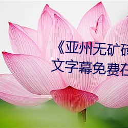 《亚州无矿砖码砖(zhuān)专区2022》中(zhōng)文字幕(mù)免费在线观看