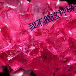 我不是这种秘书