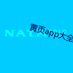 黄页app大(d)全免费下载(zài)安装