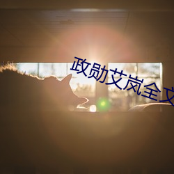 政勋艾岚全文免费
