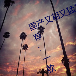 国产又粗又猛又爽又黄的视频小编力荐:一款令人欲望横生的 （笔杆子）