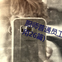 厨师普通员工个人述职报告范文(通用26篇)