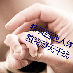 特级西西人体444WWW高清大胆完整资源无干扰