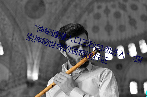 “神秘通道入口三秒自動進入”:探索神秘世界的獨特通行證