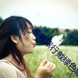 商务旅行戴绿色帽子的经典