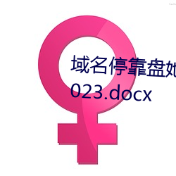 域名停靠盘她射门app免费下载2023.docx