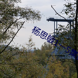 杨思敏1一5集国语版在线看bd （增多）