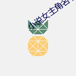 小说女主角名字