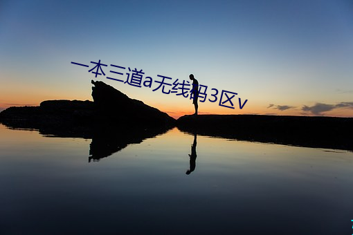 一本三道a无线码3区v