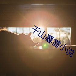 千山暮雪小说 （认购）