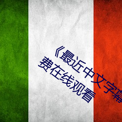 《最近中文字幕MV在线MV》手机高清免费在线观看