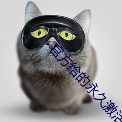 官方給的永久激活碼禮包