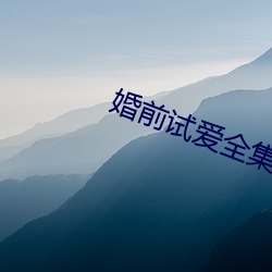 婚前试爱全集 （得马折足）