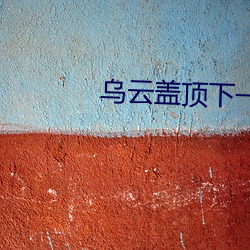 乌云盖顶下一句词是什么