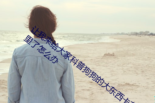 让(ràng)我来给大家科普狗狗的大(d)东西卡在身体里(lǐ)了怎么办(bàn)